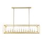 Z-Lite Easton Linear Chandelier, 13-Light, 13 In.W x 54 In.L x 13 In.H, Rubbed Brass/Rubbed Brass 3038-13L-RB - alternate 2